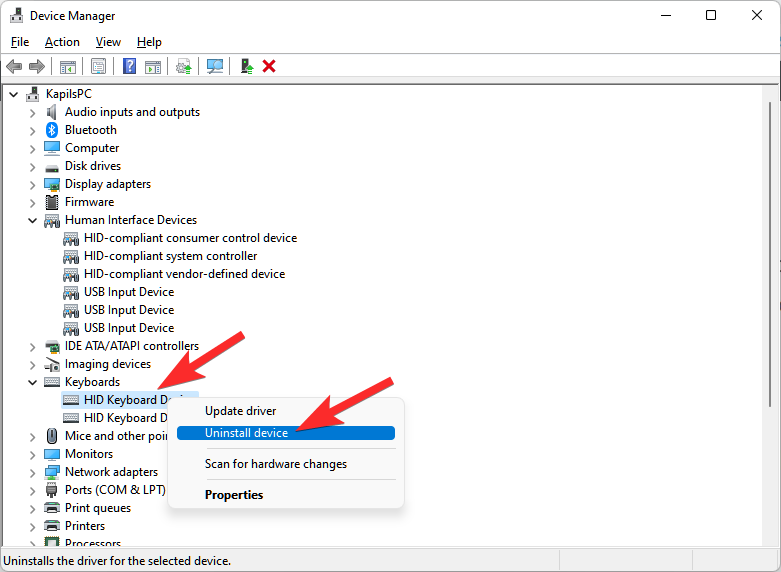 uninstall-hid-keyboard