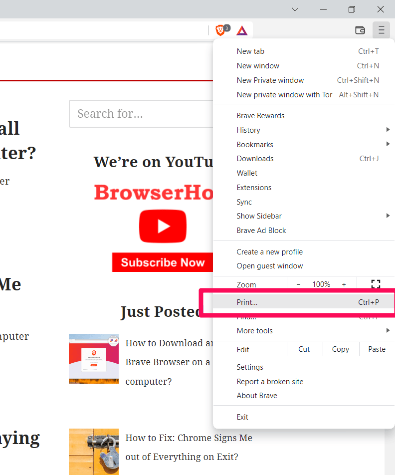 print_option_under_more_menu_in_brave_browser_on_computer