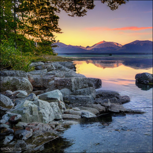 photograph-of-mount-katahdin-with-a-beautiful-lake-35mm-sharp-golden-hour