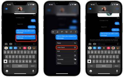 unsend-imessage-ios16