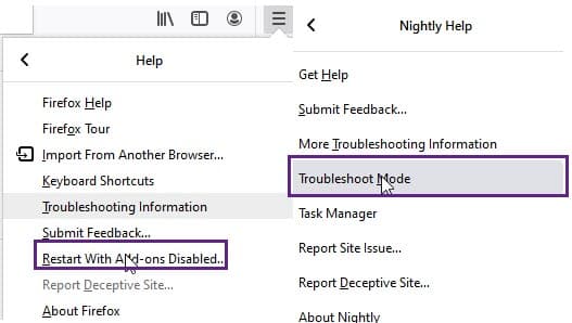 restart-with-add-ons-disbaled-renamed-to-troubleshoot-mode-firefox