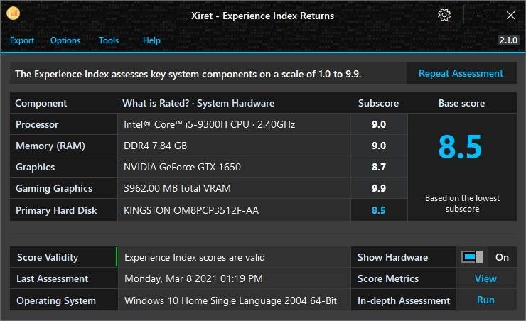 xiret-system-hardware