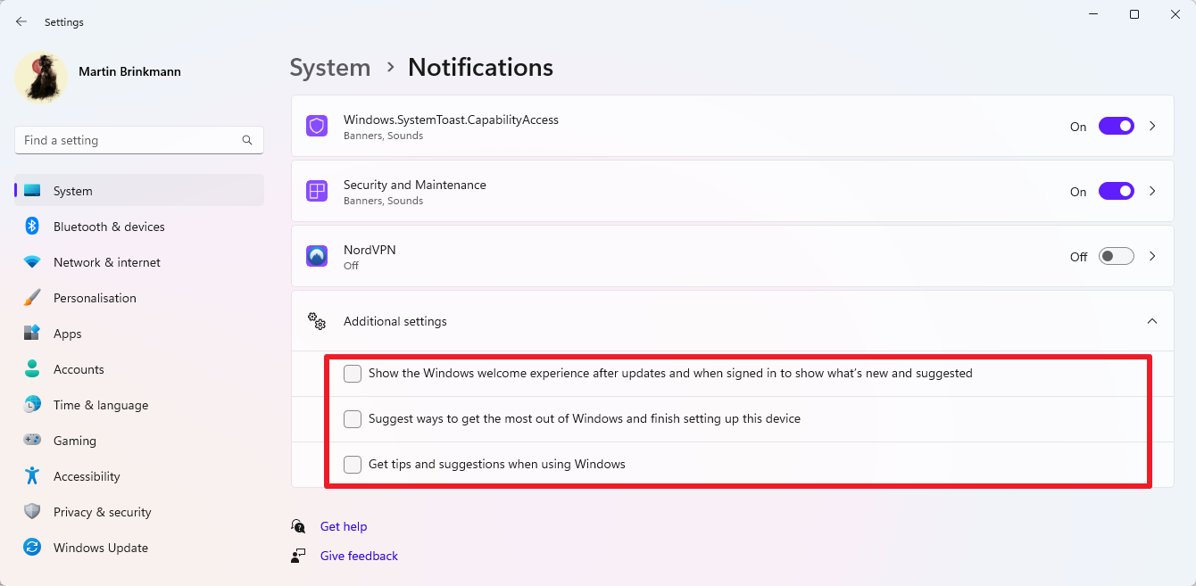 windows-11-suggestions-settings-additional