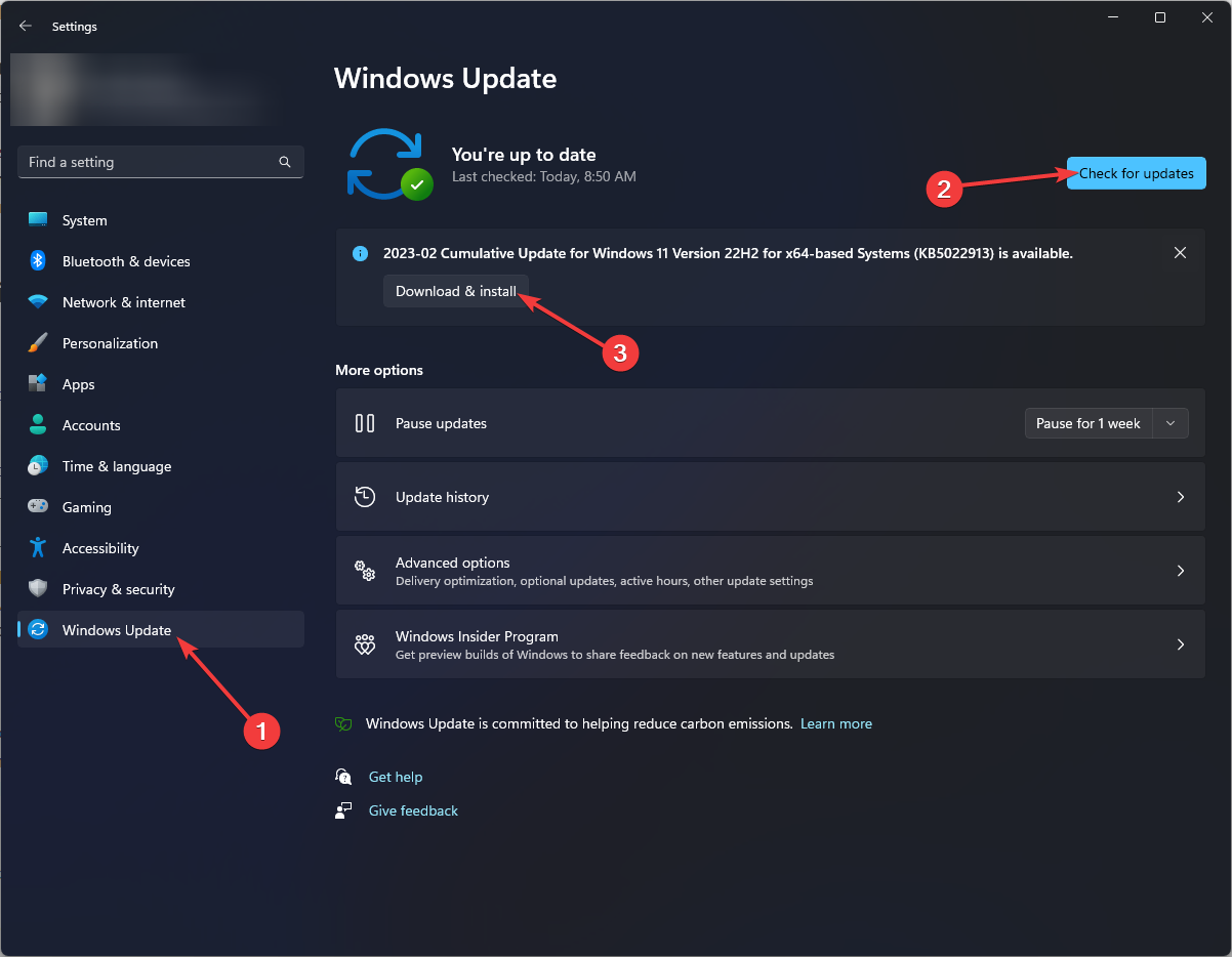 windows-update-check-for-updates